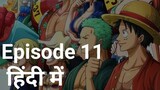 One piece episode 11 in Hindi