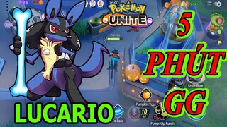 POKEMON UNITE - Team CHÓ Điên Với LUCARIO Ném Xương 5 Phút LÀ GG Liên Quân Top Game Android Ios