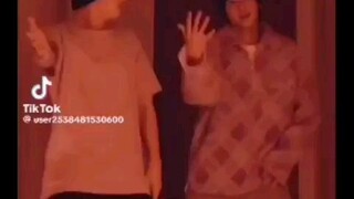 Cha Eun Woo and Jungkook dancing together