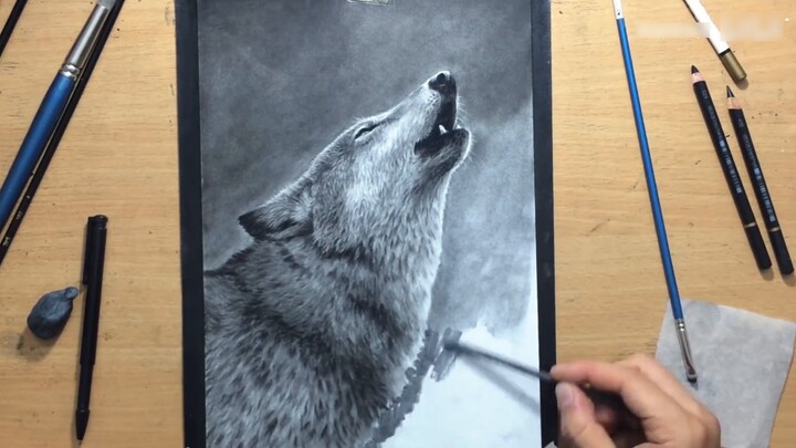 Fan: Where is the wolf in this painting? It is clearly "worse than a dog or a pig"!