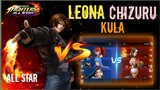 TEAM KYO , Vs. LEONA ,KULA , CHIZURU 😲🔥 |KOF ALLSTAR VS.TEKKEN 7 Collab | Intense Fight !!