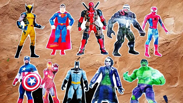 #Day1 Follow Avengers Story: Iron Man, Wolwerine, Deadpool, Joker, Venom Batman, Hulk, Spiderman Etc