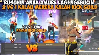 KETIKA ANDRA GABUT MALAH GANGGUIN ANAK AMURE LAGI NGEBUCIN TANTANGIN 1 VS 2!!