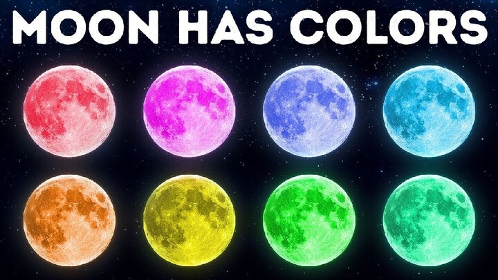 Moon Can Have A Dozen Of Different Colors, Here's Why