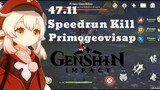 speedrun kill primogeovisap gunakan klee | | GENSHIN IMPACT