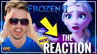 Frozen 2 Official Trailer #2 REACTION! DID YOU SEE WHAT I SEE?