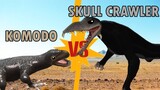 Giant Komodo Dragon vs Skull Crawler | SPORE