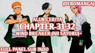 Alur Cerita WIND BREAKER (NII SATORU) Chapter 31,32 - KIRYU DAN TAIGA, DUA ORANG KUAT DI KELAS