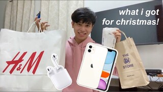 what i got for christmas 2020! (iphone 11, airpods, outfits, etc.)