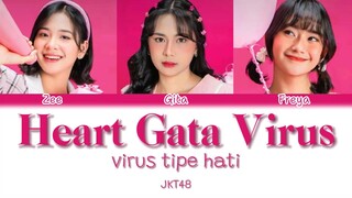 JKT48 - Heart Gata Virus (Virus Tipe Hati) | Zee Jkt48, Gita Jkt48, Freya Jkt48 Ai Cover