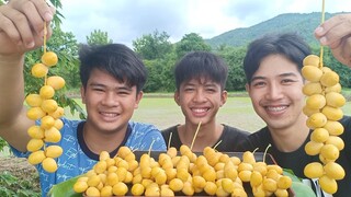 กินผลไม้ทองคำ อินทผาลัม ให้น้องกินครั้งแรกในชีวิต..