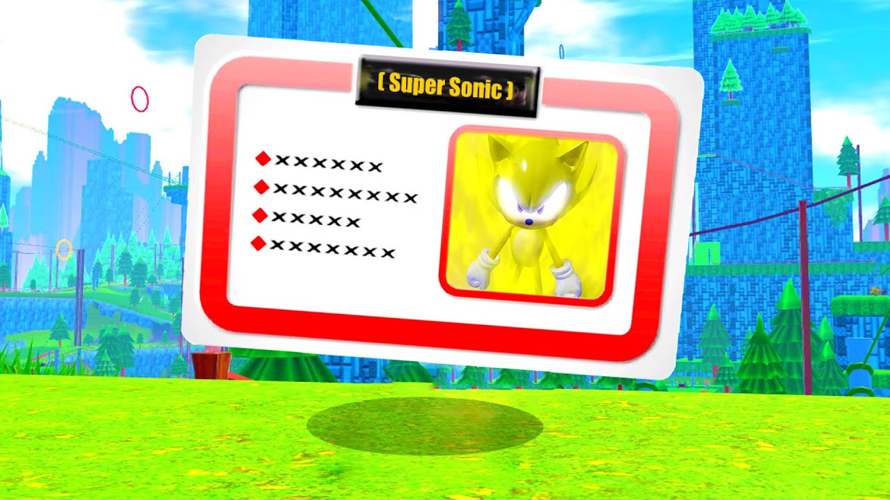 Sonic Speed Simulator – Sonic City