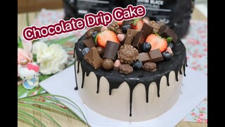 Chocolate Drip Cake : เชฟนุ่น ChefNuN Cooking