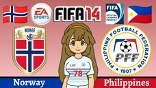 FIFA 14 | Norway VS Philippines