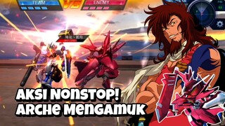 Aksi Nonstop! Arche Mengamuk Di Ranked - Gundam Supreme Battle