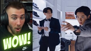 LOOK AT THEM 😆❤ GalaxyxBTS: The Strange Tailor Shop 👔 | Samsung - REACTION