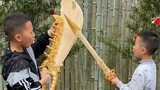 Dao diệt rồng bằng gỗ handmade, bạn có thích không?