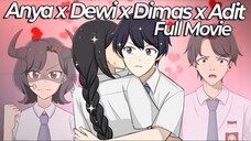 ANYA X DEWI X DIMAS X ADIT FULL MOVIE - Drama Animasi Sekolah Kode Keras buat Cowok dari Cewek