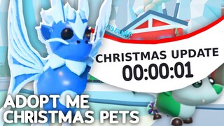 Adopt Me Christmas Update PETS FOR FREE! How to Get Ice Moth Dragon In Adopt Me