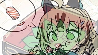 【Teyvat Kindergarten】Traveler, please help me draw a special weapon, thank you