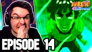 MIGHT GUY OPENS THE INNER GATES! | Naruto Shippuden Episode 14 REACTION | Anime Reaction