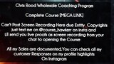 Chris Rood Wholesale Coaching Program course download