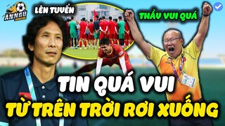 Thầy Park Vỡ Òa Đón Tin Vui Từ Trên Trời Rơi Xuống Trước Ngày Hội Quân ĐTVN...NHM Mừng Rơi Nước Mắt