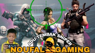 adu tembak di game zombie hunter 2