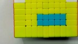 Mainkan Tetris dengan animasi #cubestop-motion Kubus Rubik 9 tingkat