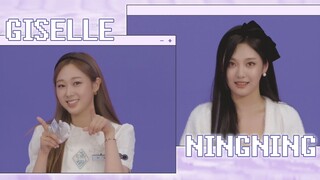 [aespa]Hãy giới thiệu bản thân trong buổi học đầu tiên! GISELLE & NINGNING | Thời gian của tôi, aesp