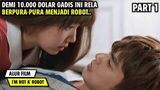 GADIS YANG RELA BERPURA-PURA MENJADI ROBOT DEMI UANG