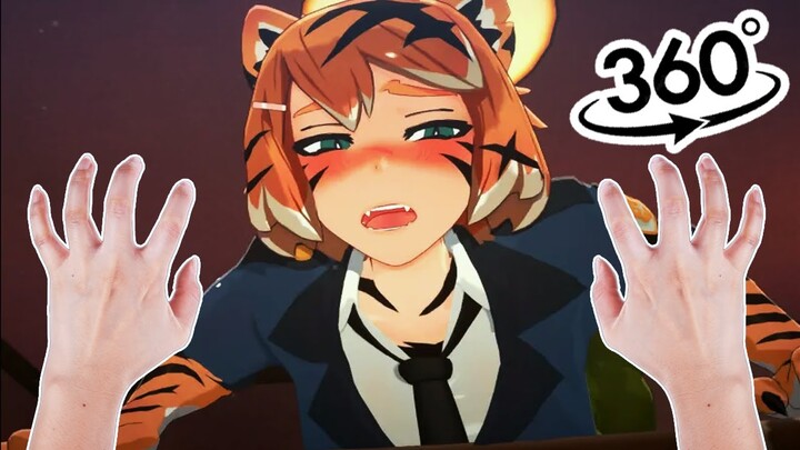 🤯 ROLPLAY WAIFU 🐯👮‍♀️ TIGRE POLICÍA Sospecha de TI en VR 💥✨ ANIME VR 😈 ¡Aventuras en FANTASÍA! 🎮✨