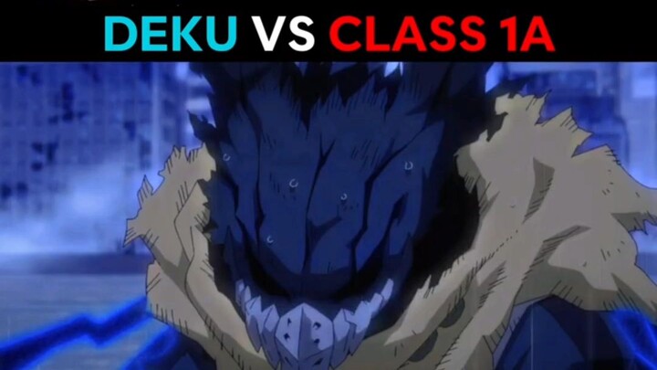 DEKU VS CLASS 1A || MY HERO ACADEMIA SEASON 6 EP 22 #myheroacademia #deku #anime #animeamv