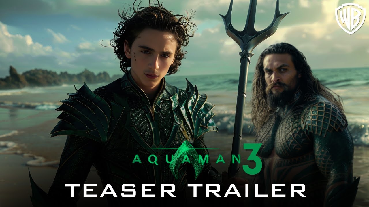 Aquaman 3 (2025) - FIRST TRAILER | Timothee Chalamet, Jason Momoa - Warner  Bros - BiliBili