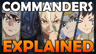 5 Wise Commanders EXPLAINED | Dr. STONE Manga Discussion