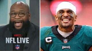 NFL LIVE | Marcus Spears believes Jalen Hurts can lead Eagles win NFC East and reach to Super Bowl
