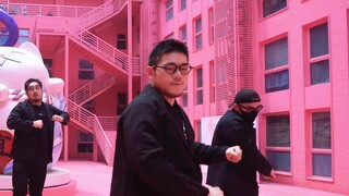 [Training Assignment] A tough guy in black and a cat Switch to me Panda Hall & Trainees (RAIN X JYP)