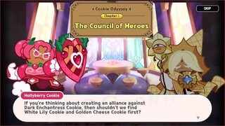 Cookie Odyssey ตอนที่ 1 สภาวีรบุรุษ 6 คุกกี้รัน ราชอาณาจักร