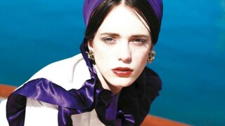 A model, she dared to be bold and unrestrained in her first starring role in a movie. French actress