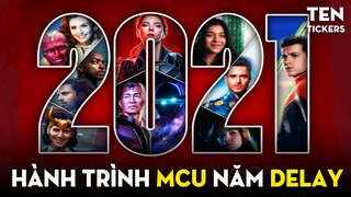 TOP 10 Nhân Vật MCU Nổi Bật Nhất 2021 | Biệt Đội Tấu Hài - Hành Trình Delay | Ten Tickers