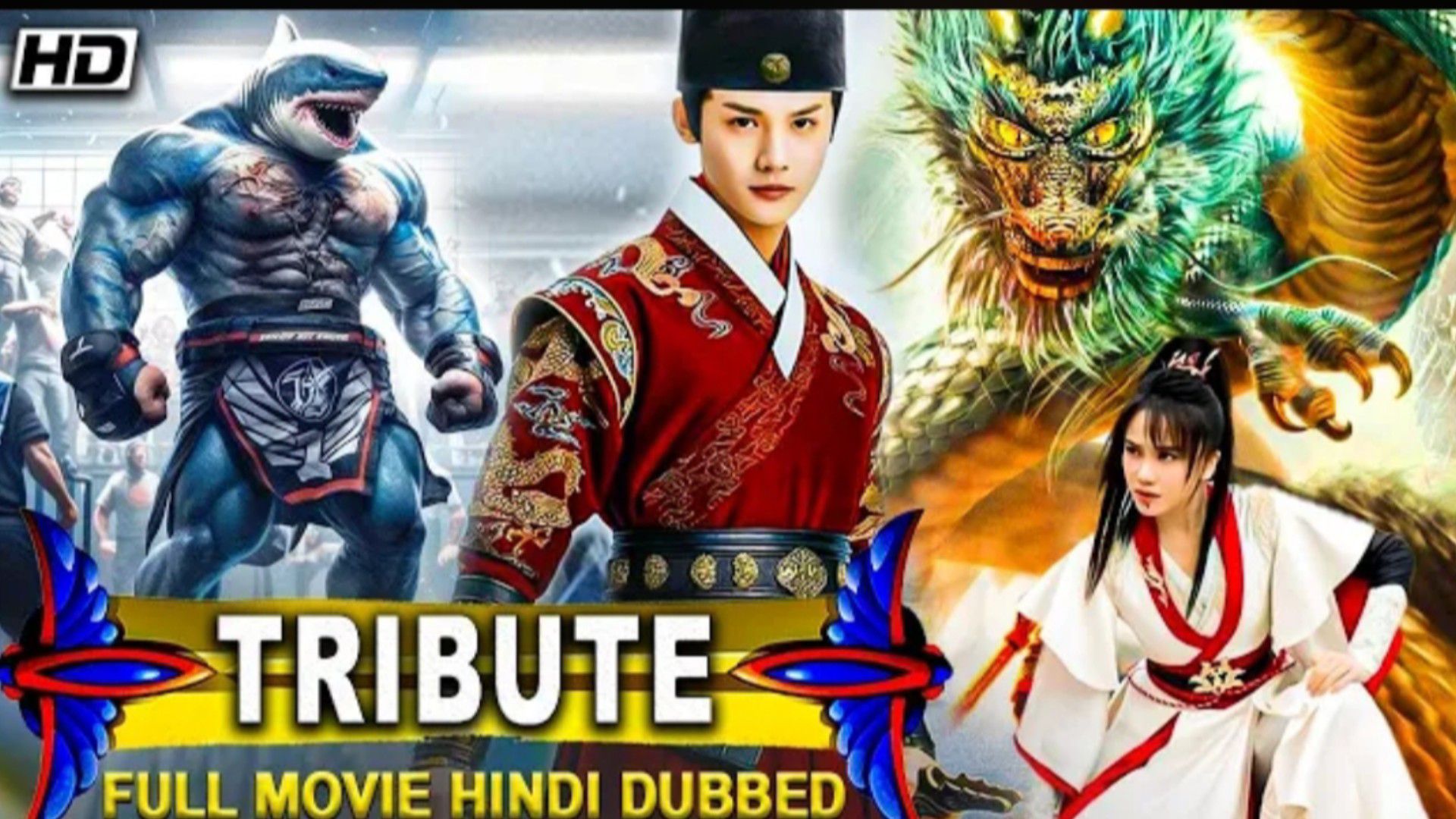 Tribute (2024) Chinese Fantasy Action Movie | Hindi Dubbed | New Hollywood  Full Action Movie 2023 - BiliBili