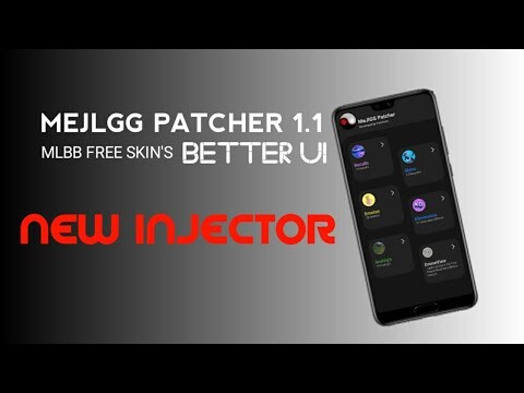 NEW MOD SKIN INJECTOR| MEJLGG Patcher V1.1 New UpdateALTERNATIVE IMLS