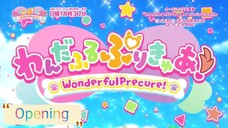 Wonderful precure evulation opening