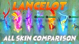 Lancelot All Skin MLBB Comparison 2022 Edition