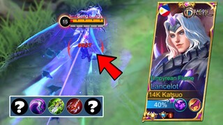 YOU SHOULD TRY THIS SUPER AGGRESSIVE BUILD FOR LANCELOT!! ( 30 KILLS GAMEPLAY! 💀 )