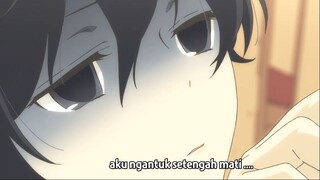 [SUB INDO] Tanaka-kun wa Itsumo Kedaruge Episode 3