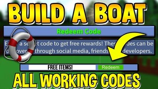 ALL 7 WORKING SECRET CODES! Build A Boat For Treasure Roblox April 2021