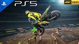 (PS5) Monster Energy Supercross GAMEPLAY | Ultra High Realistic Graphics [4K HDR]