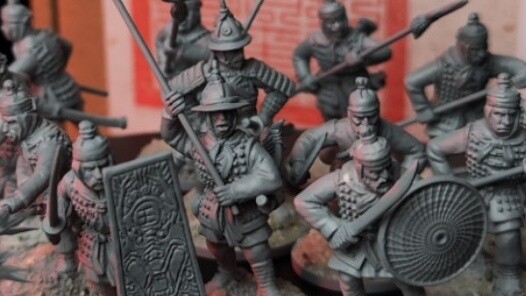 [Biệt thự Zhechong Duwei] Sản phẩm đầu tiên của Quân đội Minh 28mm, Đội hình Nguyên Dương Nam Băng