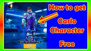 How to get free Carlo Character in pubg Mobile | Free Vouchers | Weekly report Bonus trick